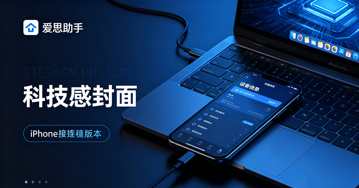 爱思助手完整使用指南（2026最新版）：从安装到高级功能全覆盖