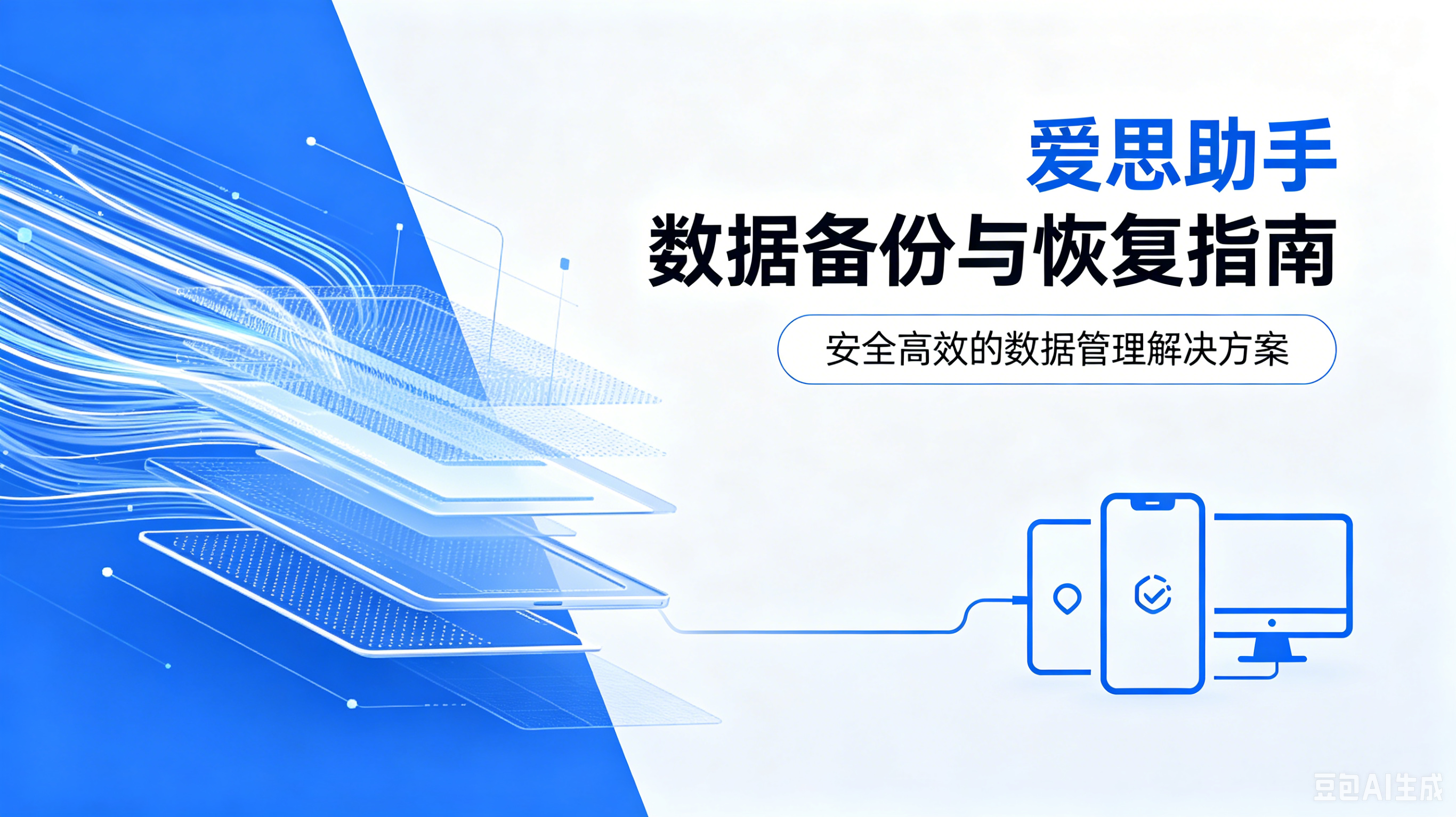 爱思助手数据备份与恢复完全指南（2026实测）