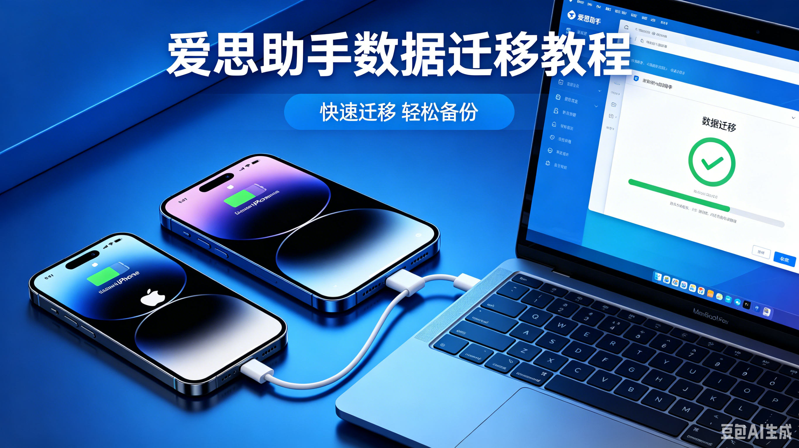 爱思助手照片迁移界面