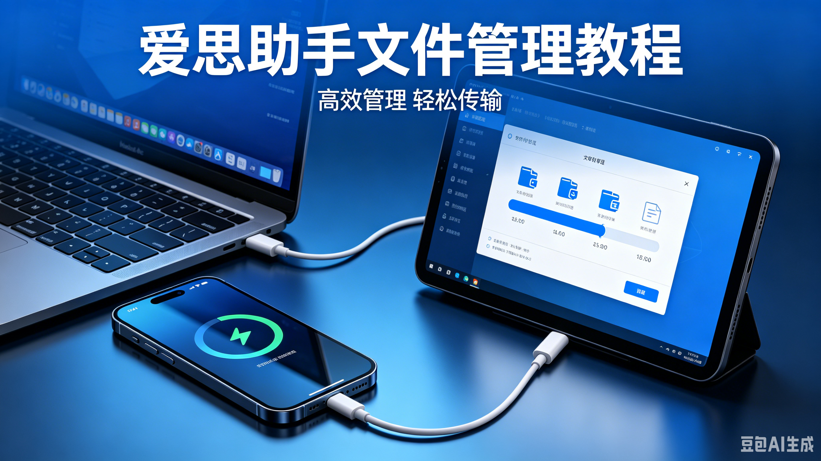 爱思助手文件导入界面